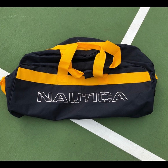 Nautica Bags Vintage Nautica 9s Duffel Gym Bag Poshmark